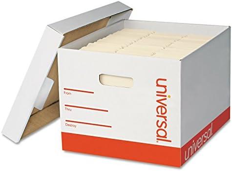 Extra-Strength Storage Box with Lid, 12/Carton