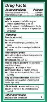 Systane Ultra Lubricant Eye Drops