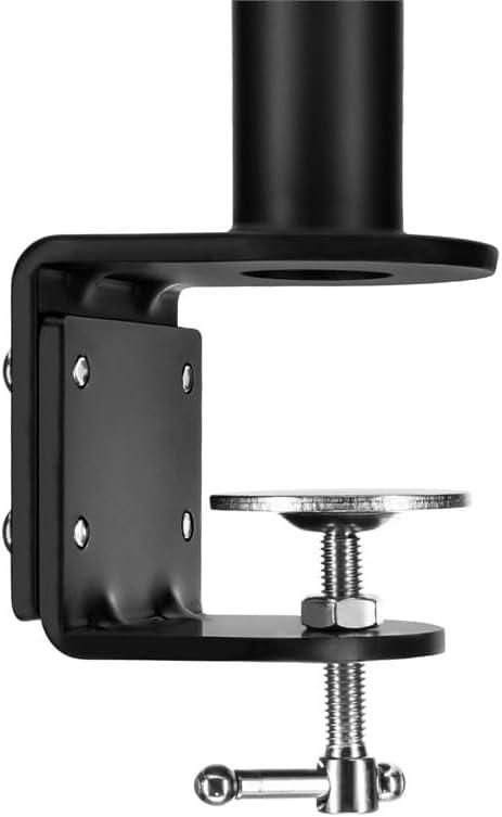 Monoprice 3-Way Adjustable Tilting Desk Mount Bracket - Black For 13 - 30 Inch Monitors | Up to 33 Pounds