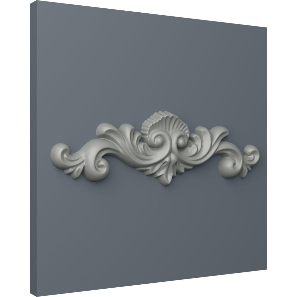 Ekena Millwork 14 3/8"W x 4 1/2"H x 1"P Shell Onlay