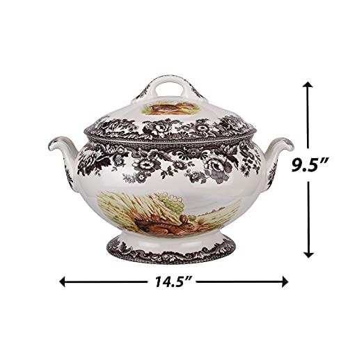 Spode Woodland 4.25 quart Covered Soup Tureen