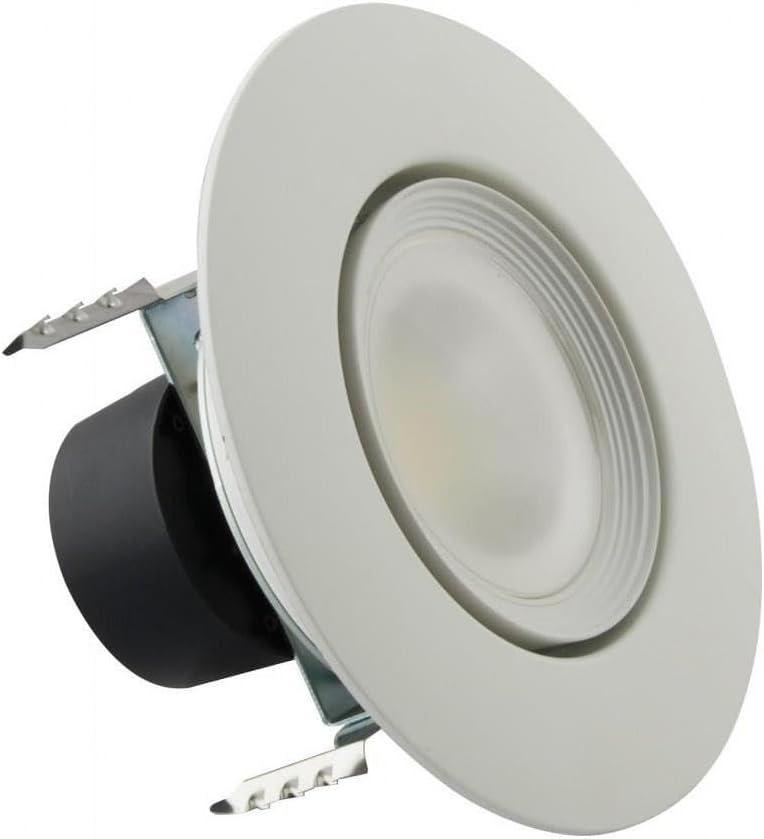 4'' Selectable Color Temperature Dimmable IC Rated LED Retrofit Recessed Lighting Kit