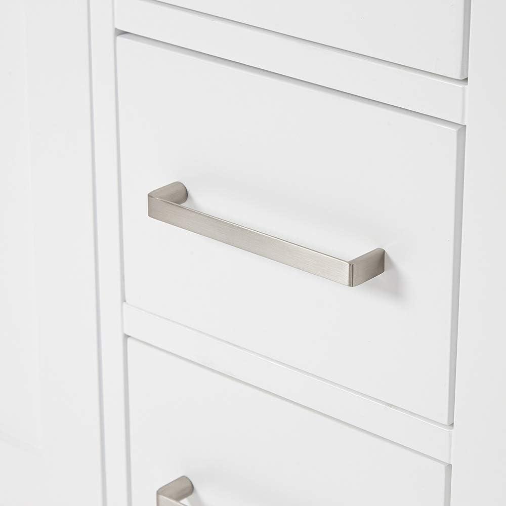 Ariel A049s-Bc Cambridge 48" Single Free Standing Vanity Cabinet Only - White