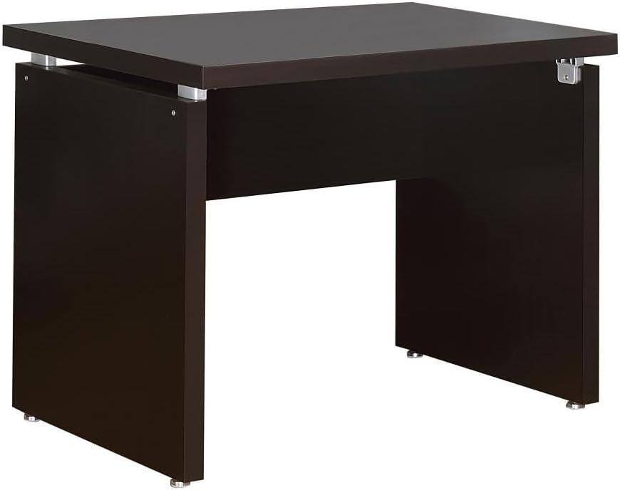 Transitional Black Home Office Desk with Drawer and Filing Cabinet, 39.25"