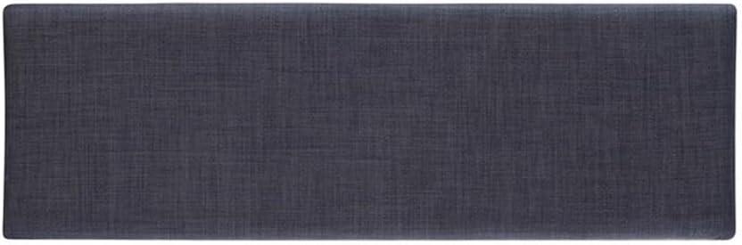 Riverbay Patio Conversation Indoor 3 Piece Kitchen Corner Nook Table Booth Bench Breakfast Dining Set in Charcoal