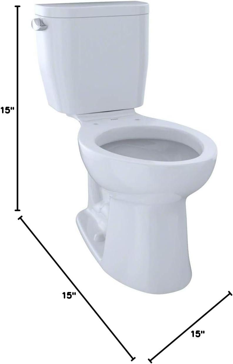Entrada™ 1.28 GPF (Water Efficient) Elongated Two-Piece Toilet (Seat Not Included)