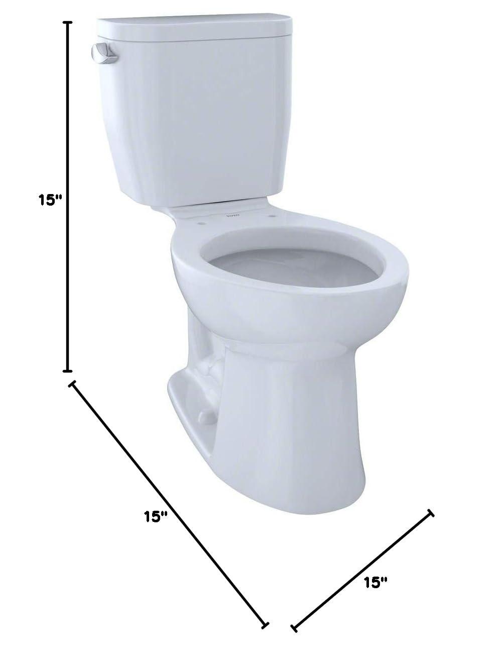 Entrada™ 1.28 GPF (Water Efficient) Elongated Two-Piece Toilet (Seat Not Included)