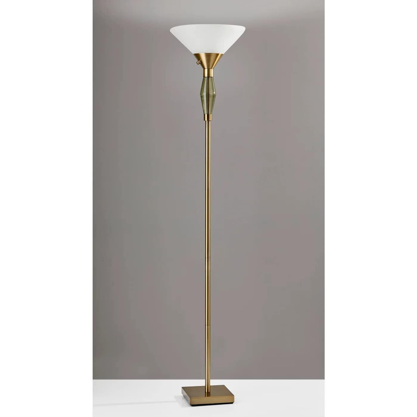 Clyde Torchiere Floor Lamp (71")
