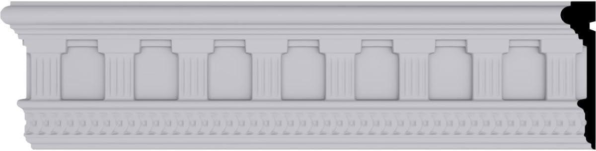 Ekena Millwork 7 7/8"H x 1 7/8"P x 94 1/2"L Bradford Classic Doril Frieze