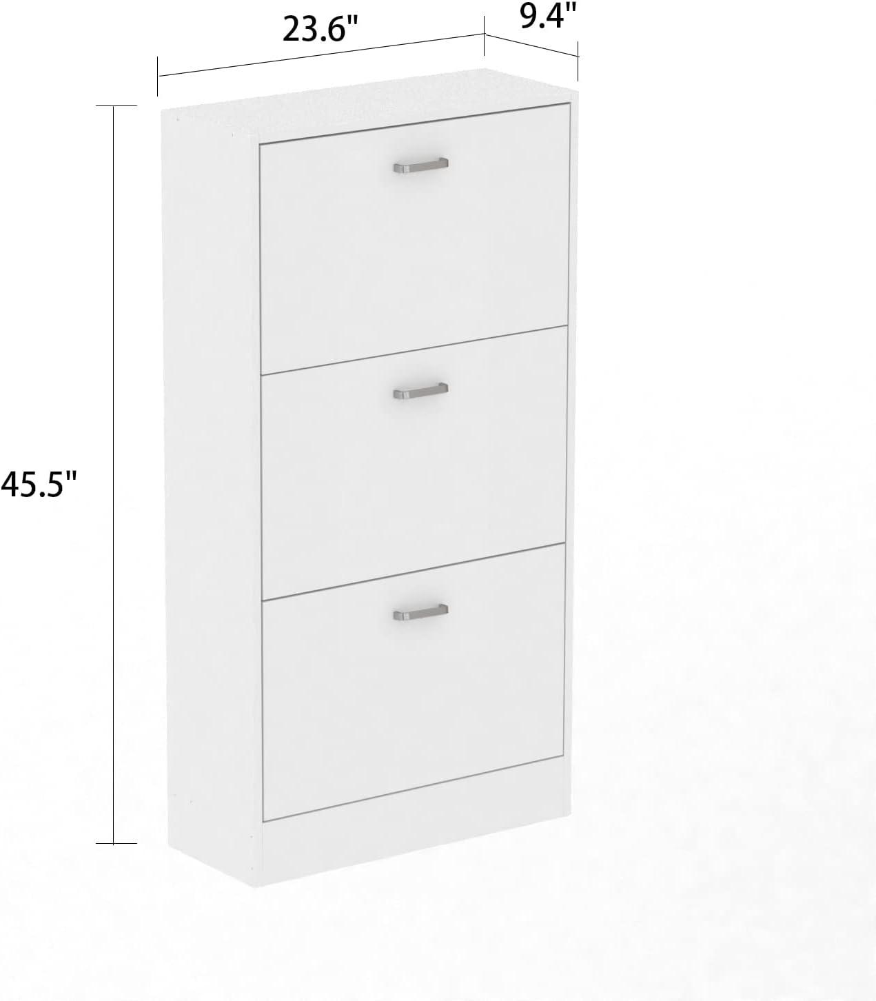 18 Pair Shoe Storage Cabinet