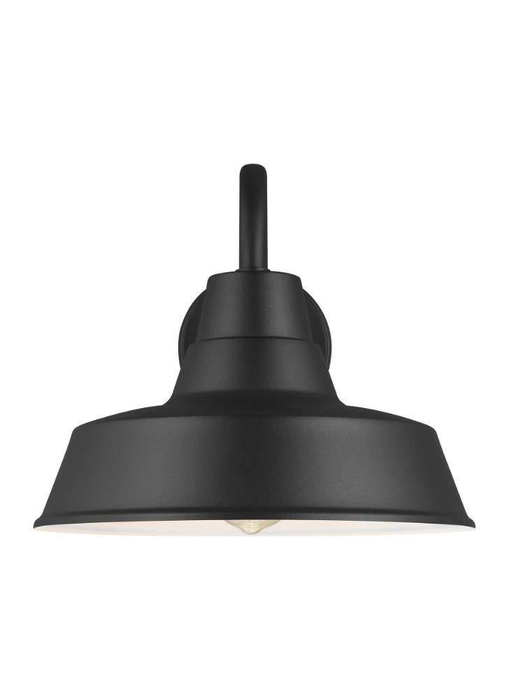 Fisher Outdoor Sconce - Black / 12"Dia
