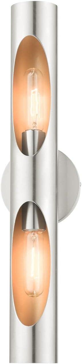 Livex Lighting Novato 2 - Light Wall Light in  Brushed Nickel