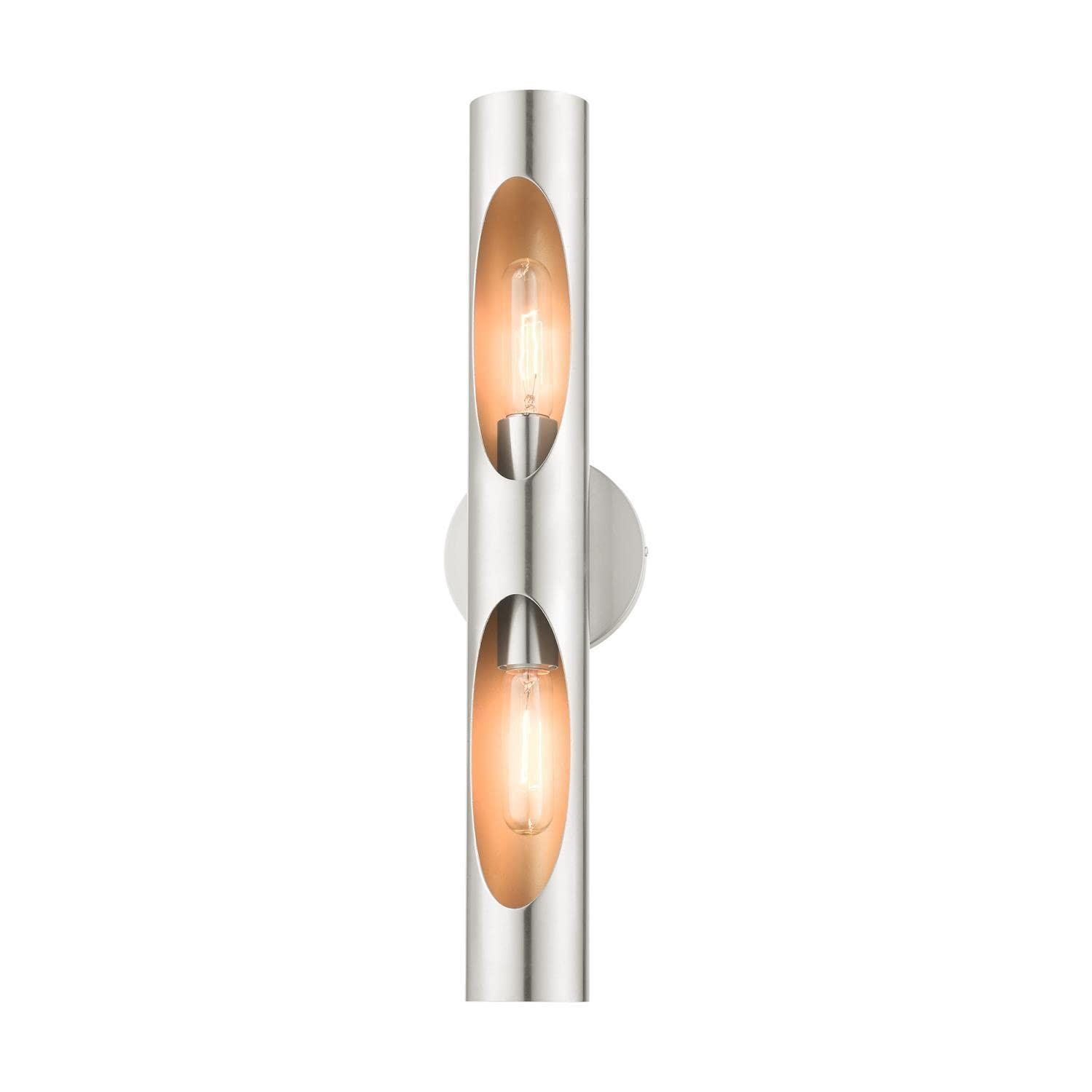 Livex Lighting Novato 2 - Light Wall Light in  Brushed Nickel