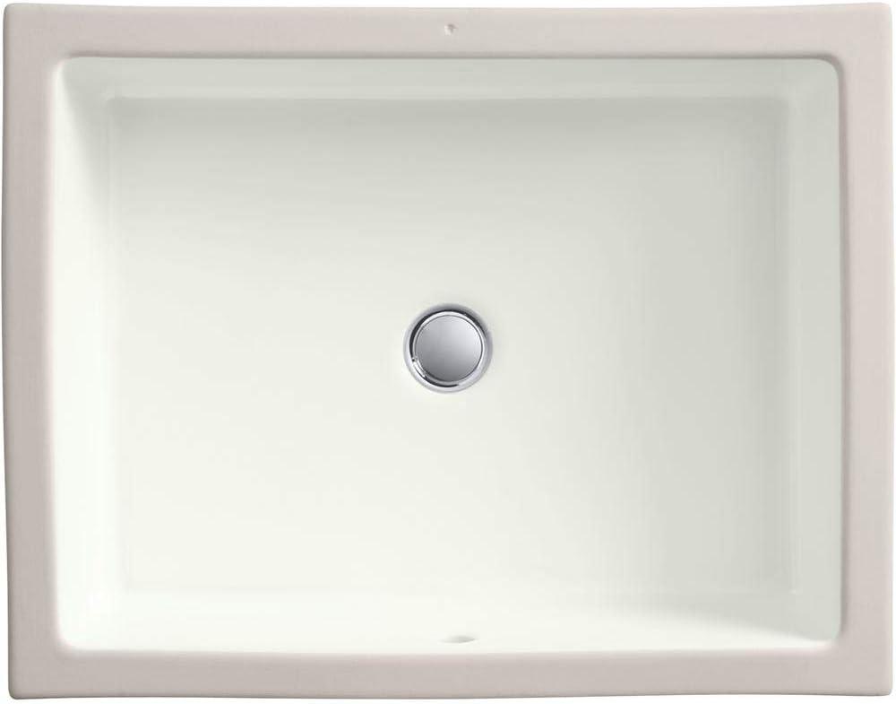 Verticyl Rectangular Undermount Bathroom Sink with Overflow