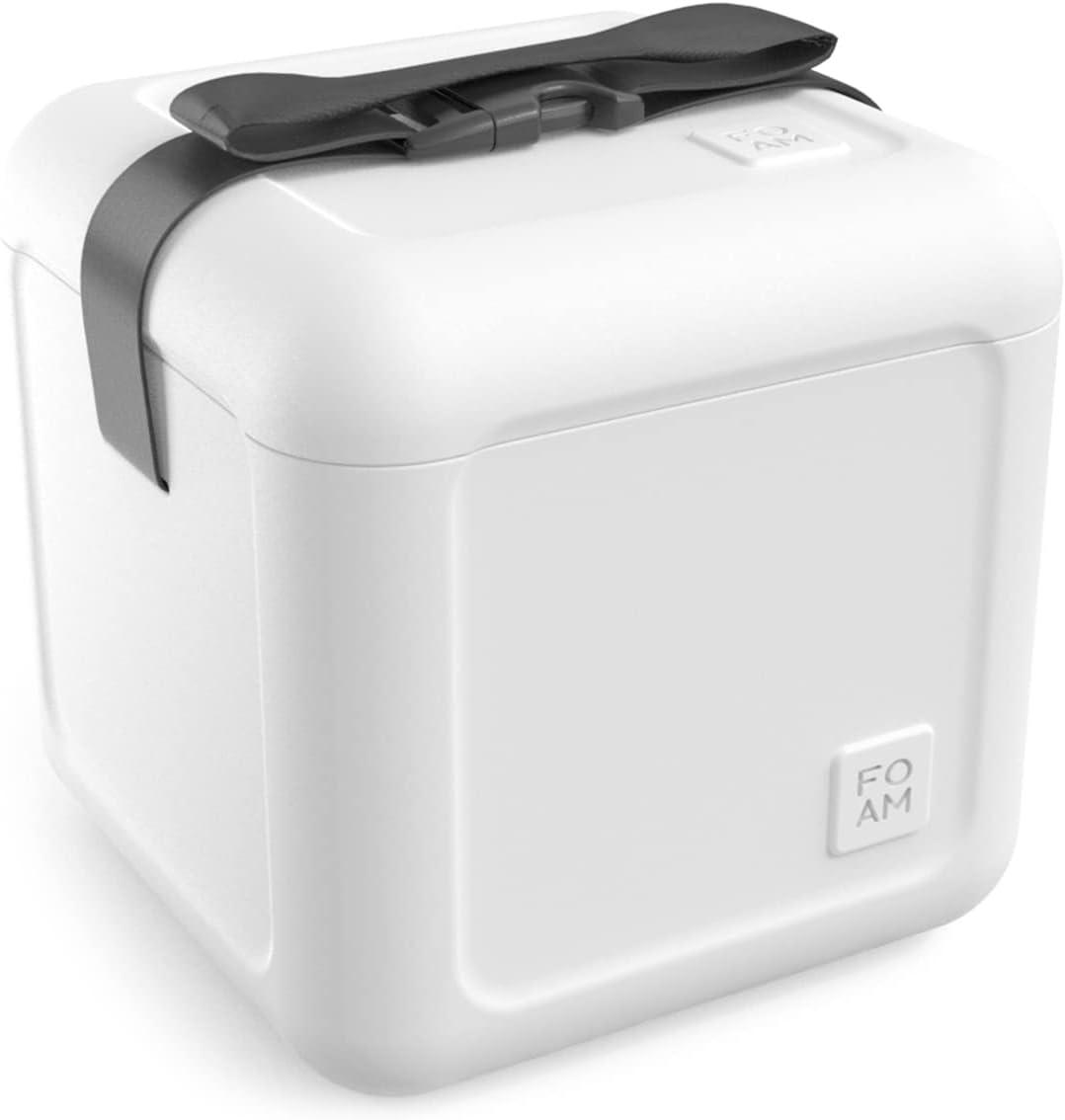 White EVA Foam 22qt Hybrid Soft-Hard Cooler with Strap