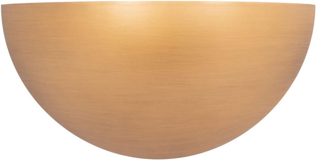Collette 10'' Aged Brass Dimmable LED Wall Sconce