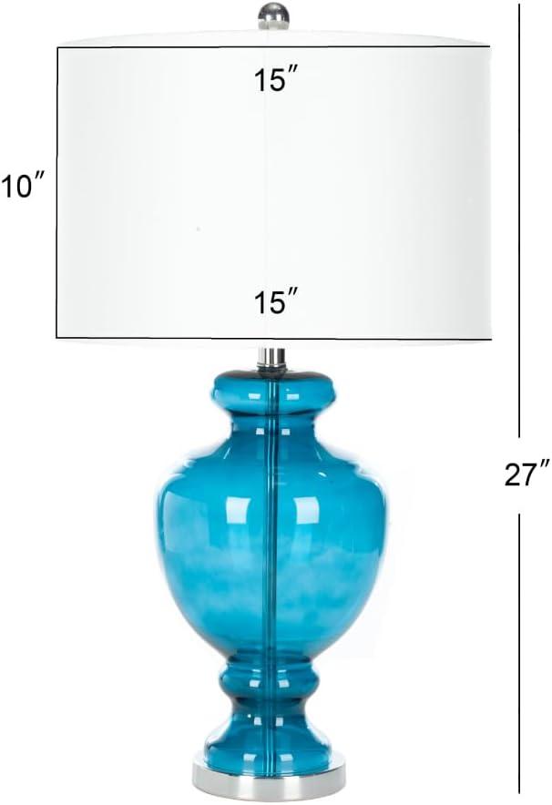 Morocco Glass Lamp (Set of 2) - Morocco Blue - Safavieh.