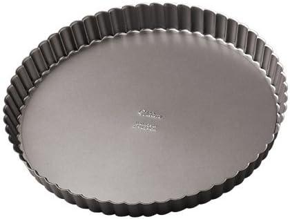 9-Inch Non-Stick Steel Tart and Quiche Pan with Removable Bottom