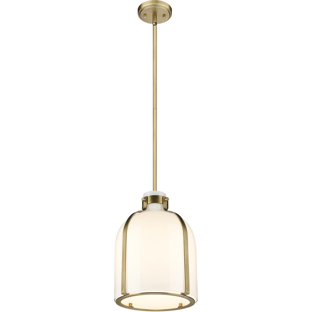 Z-Lite Pearson 1 - Light Chandelier in  Rubbed Brass