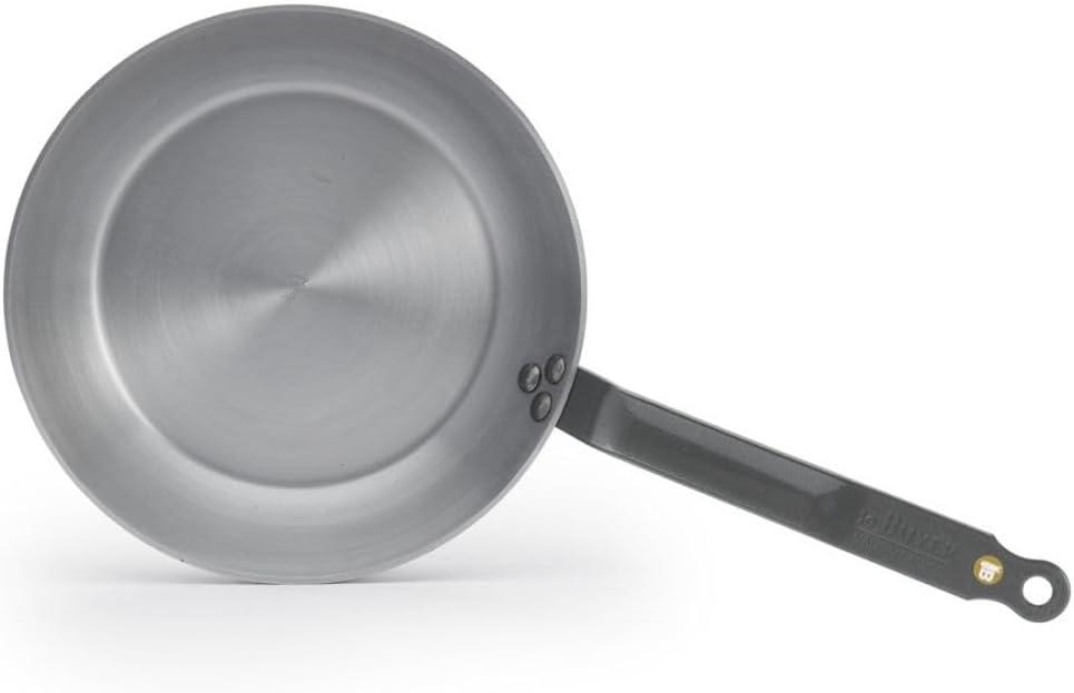 de Buyer - Mineral B Frying Pan - Nonstick Pan - Carbon and Stainless Steel - Induction-ready - 10.25"