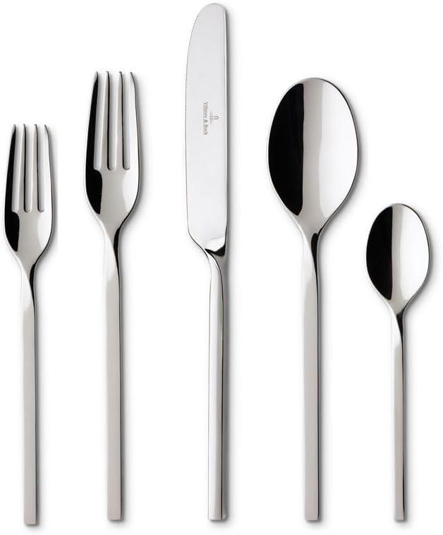 Modern Stainless Steel 20-Piece Flatware Set