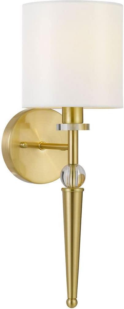 Merritt 16" Gold Direct Wired Electric Wall Sconce