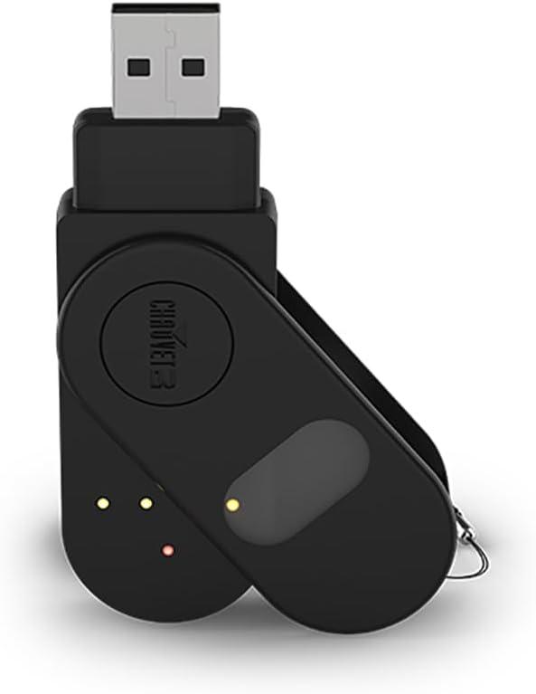 Black Plastic Wireless DMX USB Transceiver