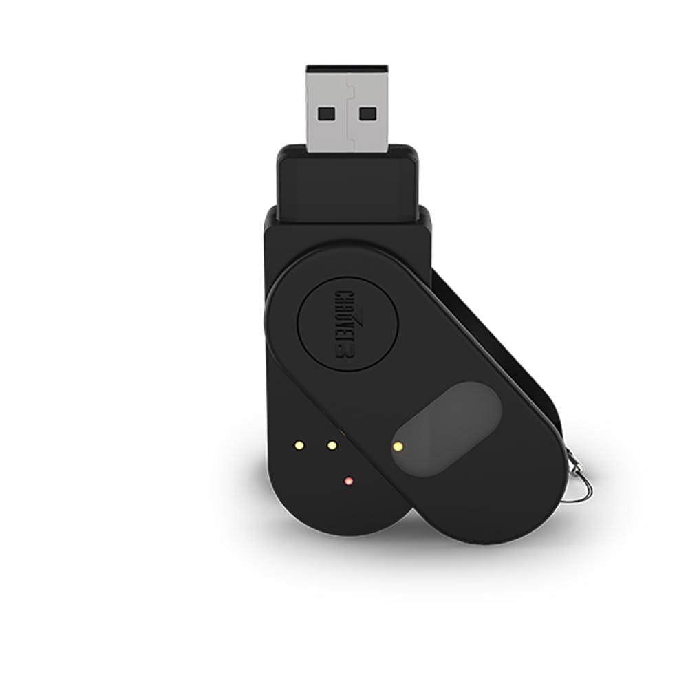 Black Plastic Wireless DMX USB Transceiver