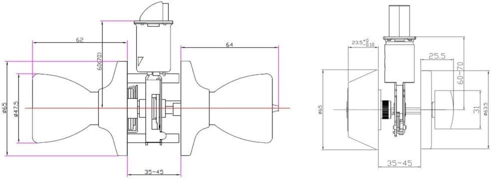 Complete Terrace Entry Knob Set with Deadbolt
