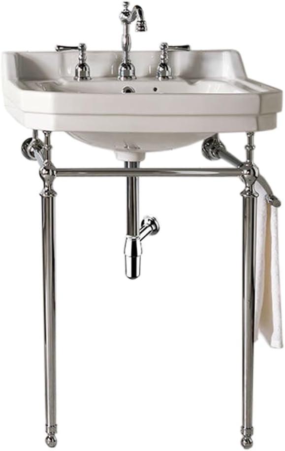 James Martin Vanities Wellington 24" Single Console Single Sink w/ Chrome Finish Stand