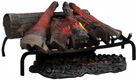 Dimplex 28-in Premium Electric Fireplace Log Set - Hand Finished Log Set - Realistic Flame, 400 SQFT