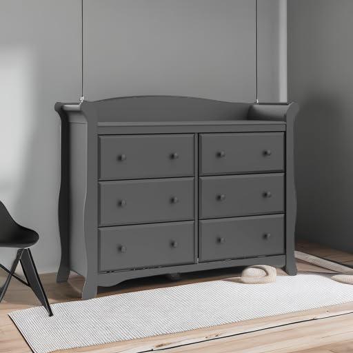 Avalon 6 Drawer Double Dresser