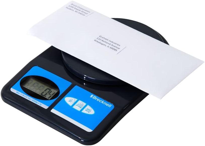 Black and Blue Digital Counter Scale with LCD Display