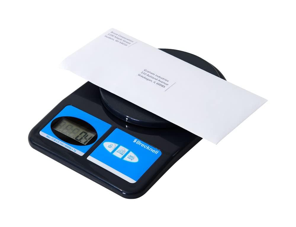 Black and Blue Digital Counter Scale with LCD Display