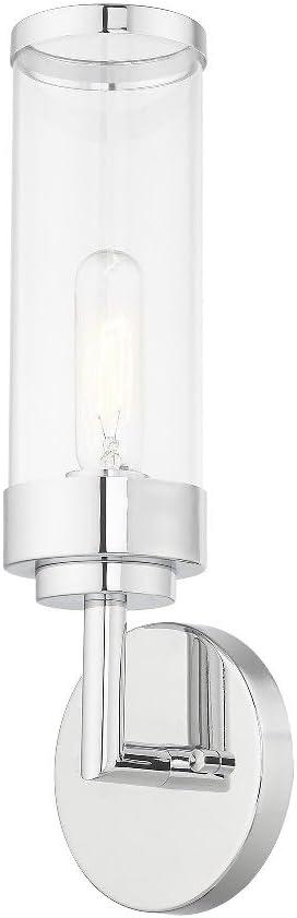 Livex Lighting Hillcrest 1 - Light Sconce in  Polished Chrome