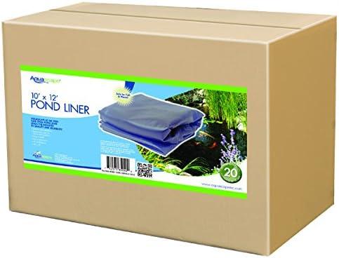 Aquascape 85001 8 x 10 Foot 45 Mil EPDM Water Feature Fountain Fish Pond Liner