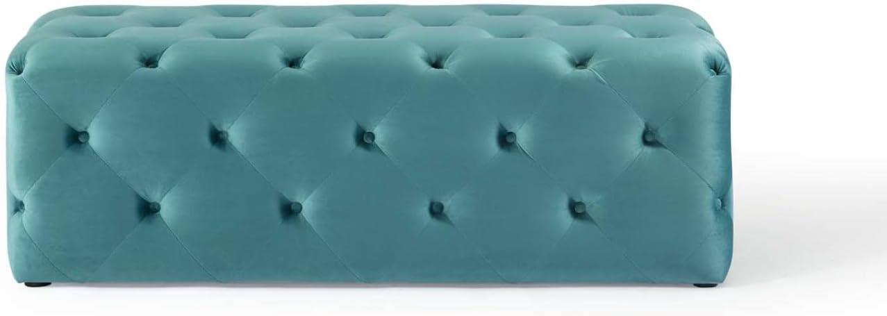 Carson Carrington Ullervad 48-inch Button Tufted Entryway Velvet Bench by Modway