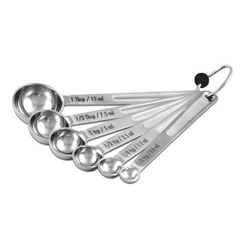 ZiaZbYinY 6 Piece Measuring Spoon Set