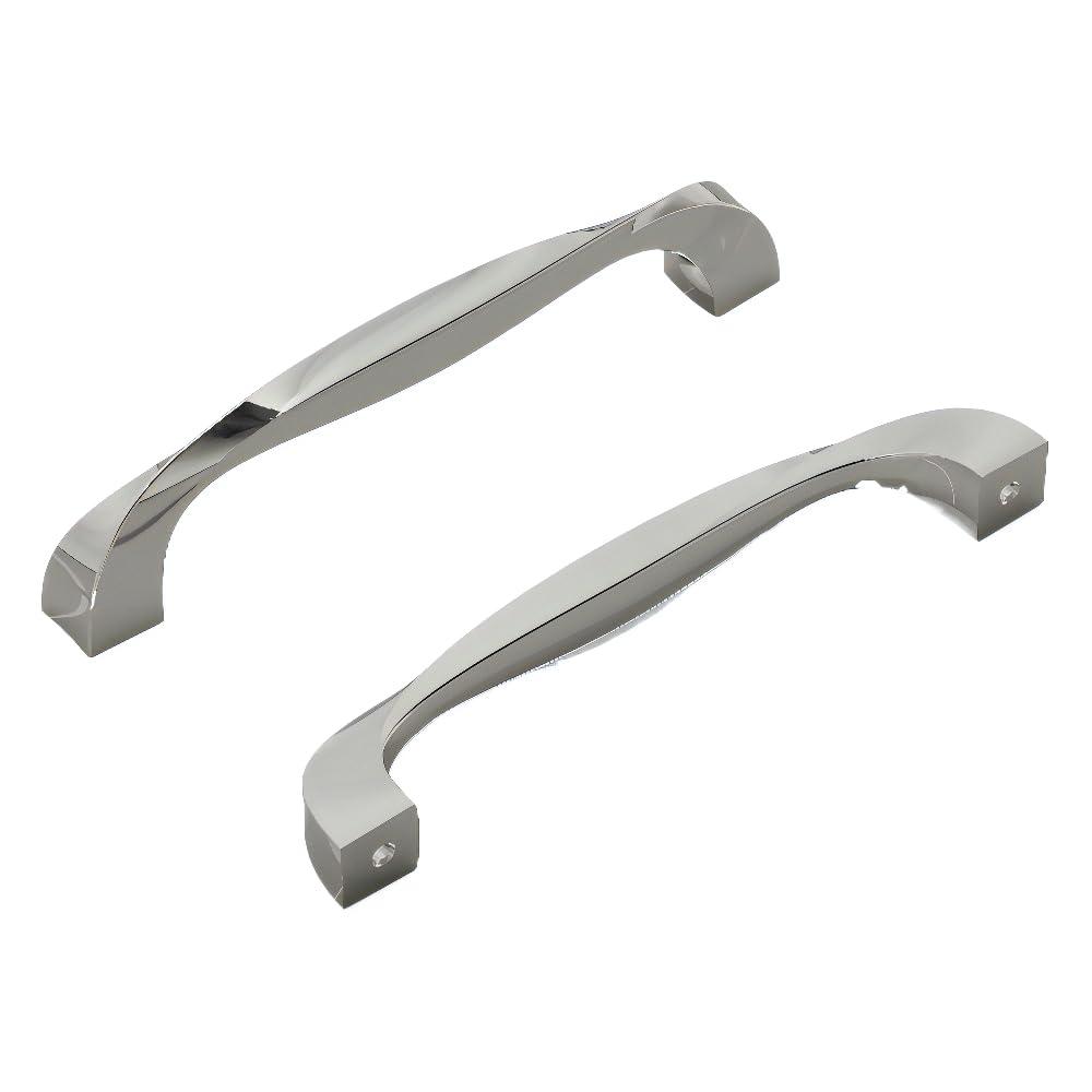 Twist Kitchen Cabinet Handles, Solid Core Drawer Pulls for Cabinet Doors, 5-1/16" (128mm)