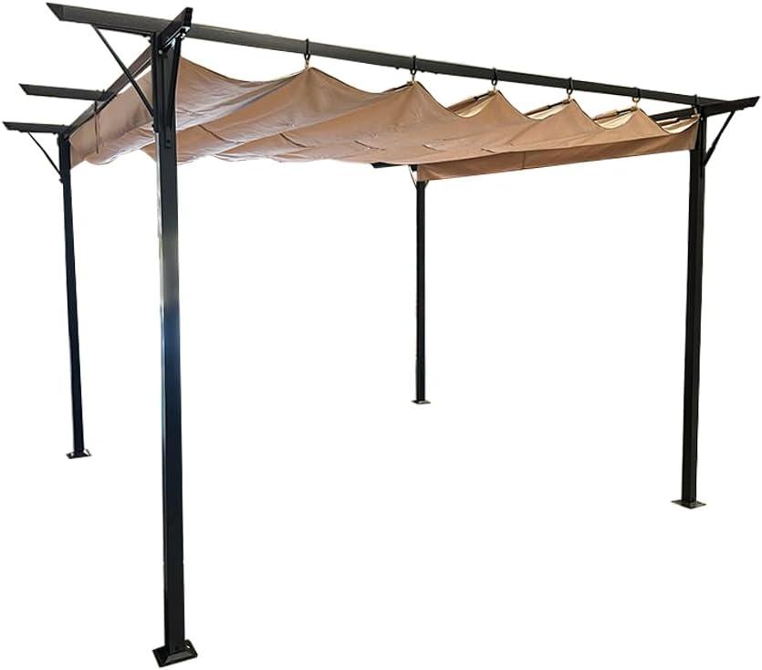 Garden Winds Replacement Canopy Top Cover Compatible with The AbcCanopy 11' x 11' Pergola - RipLock 350