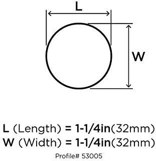 Oil-Rubbed Bronze Round Cabinet Knob with Mounting Hardware