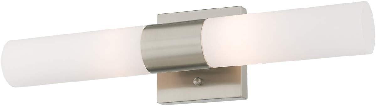 Livex Lighting Aero 2 - Light Vanity in  Brushed Nickel