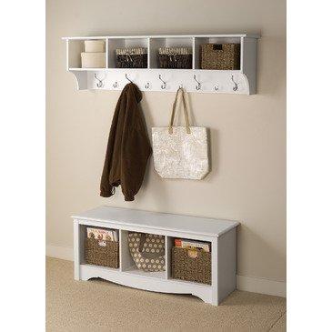 Cubbie Bench White - Prepac