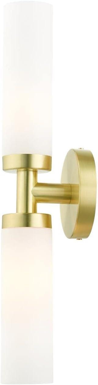 Livex Lighting Aero 2 - Light Vanity in  Satin Brass