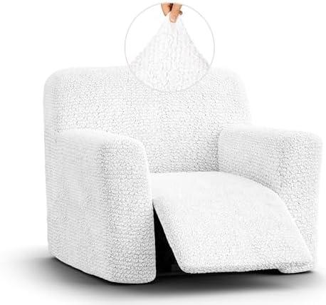 Stretchy Slipcover for Recliner Armchair - Easy to Clean & Durable - Microfibra Collection