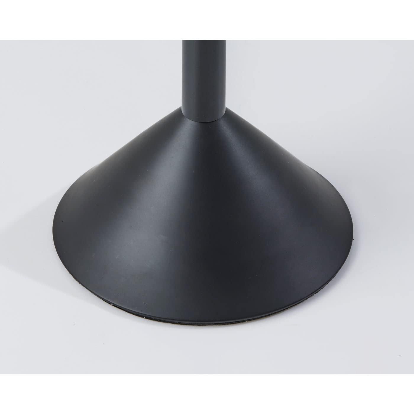 Simplee Adesso Cole LED Color Changing Wall Washer Floor Lamp, Matte Black, Plastic, Frosted Diffuser Shade