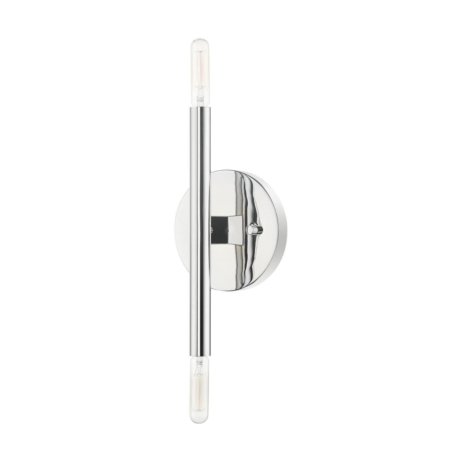 Livex Lighting Copenhagen 2 - Light Wall Light in  Polished Chrome