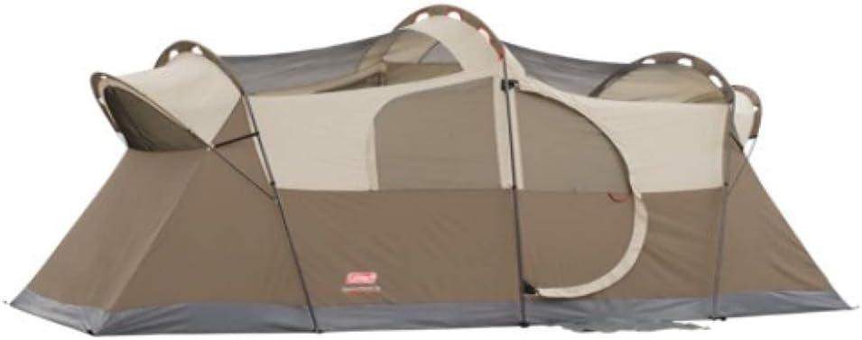 Coleman 10-Person Weather Master Dome Camping Tent with Hinged Door