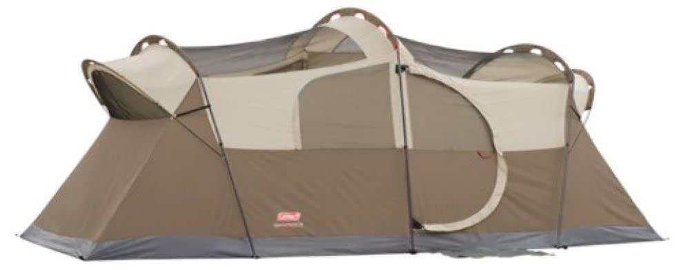 Coleman 10-Person Weather Master Dome Camping Tent with Hinged Door