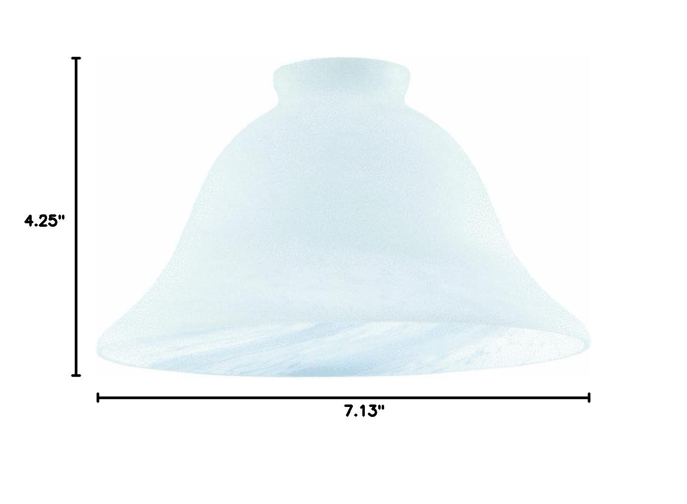 Westinghouse Lighting 2.25'' Ceiling Fan Fitter Shade in Honey Swirl Scavo